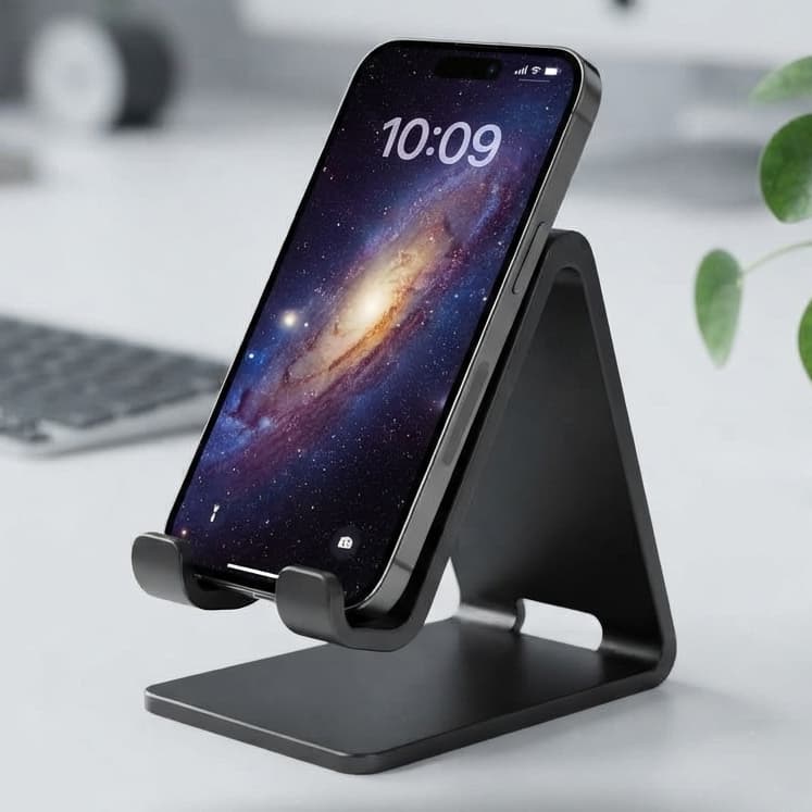 Suporte para Celular de Mesa Moderno e Resistente Escritório e Estudos