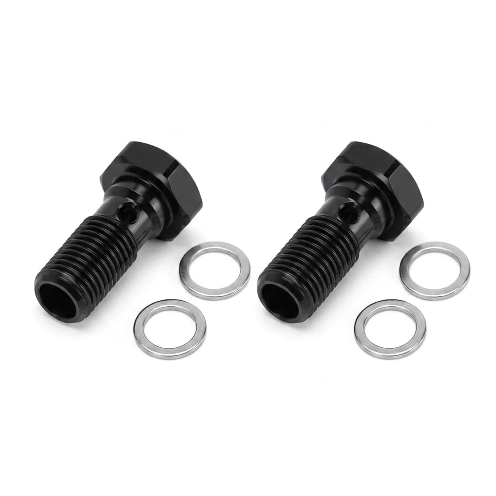 Parafuso Flexível Freio Carro Moto M10x1.25mm Aço Resistente