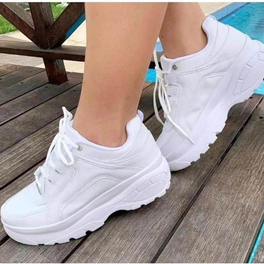 Tênis Plataforma Feminino Bufalo London