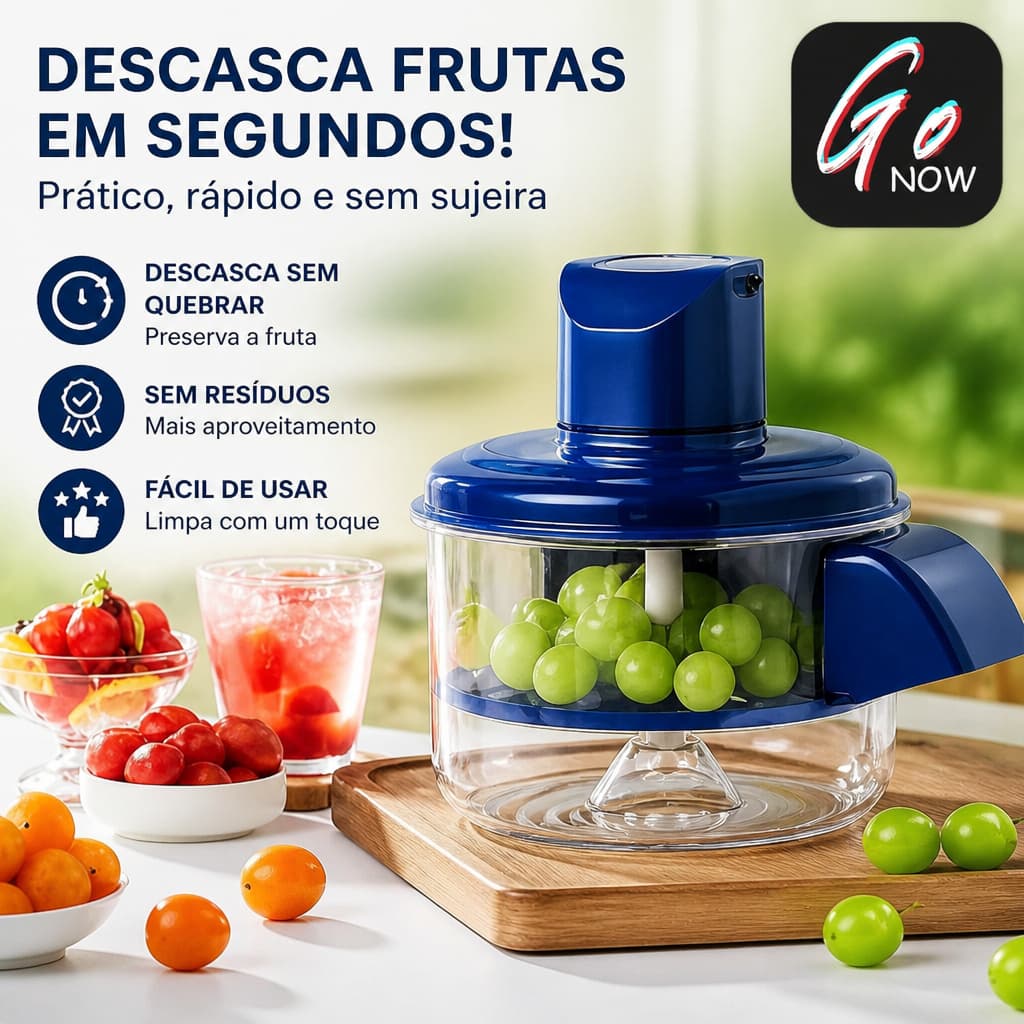 Descascador Multifuncional Frutas Legumes Cenoura Cebola Cereja Cozinha Casa Restaurante Dormitório