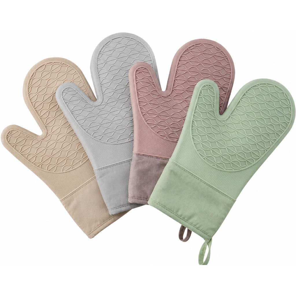 Luva De Silicone Térmica Para Forno Micro-ondas Cozinha