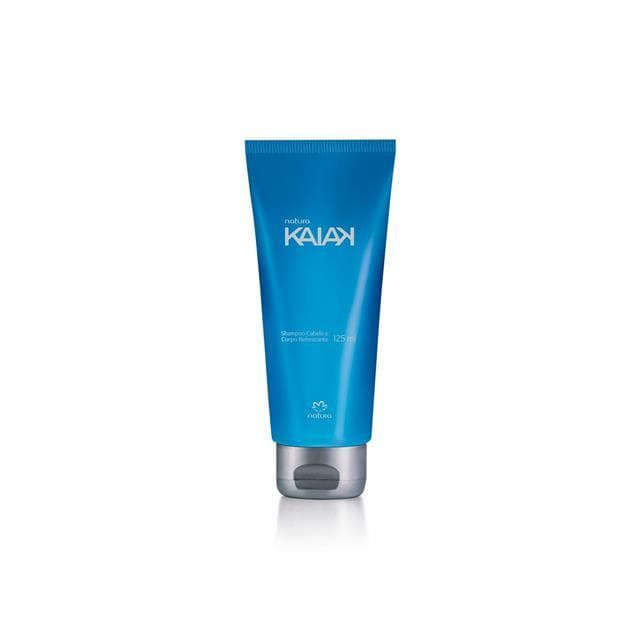 Shampoo Cabelo e Corpo Masculino Kaiak - Limpeza Ultra Profunda e Refrescante, 125ml