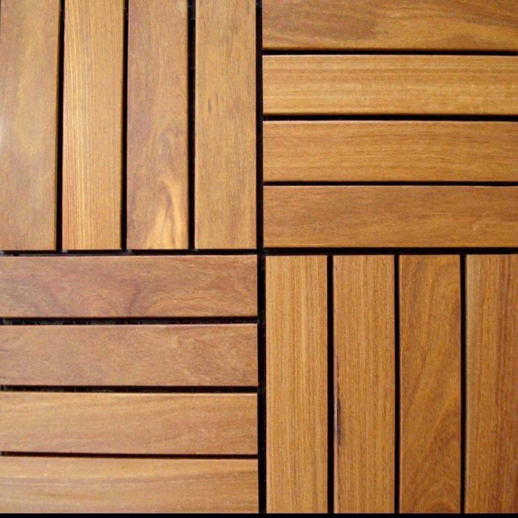 Kit 11 Peças Deck Modular Ipê