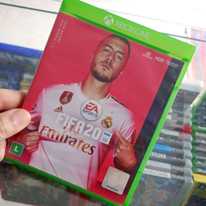 JOGO FIFA20 XBOXONE MÍDIA FÍSICA SEMI NOVO
