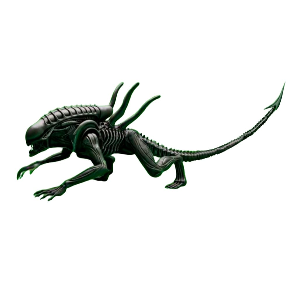 Alien Xenomorfo Decorativo para Setup Gamer | Action Figure Sci-Fi para Gabinete e Monitor