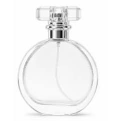 Frasco Rubi 50ml - Porta Perfume Prata
