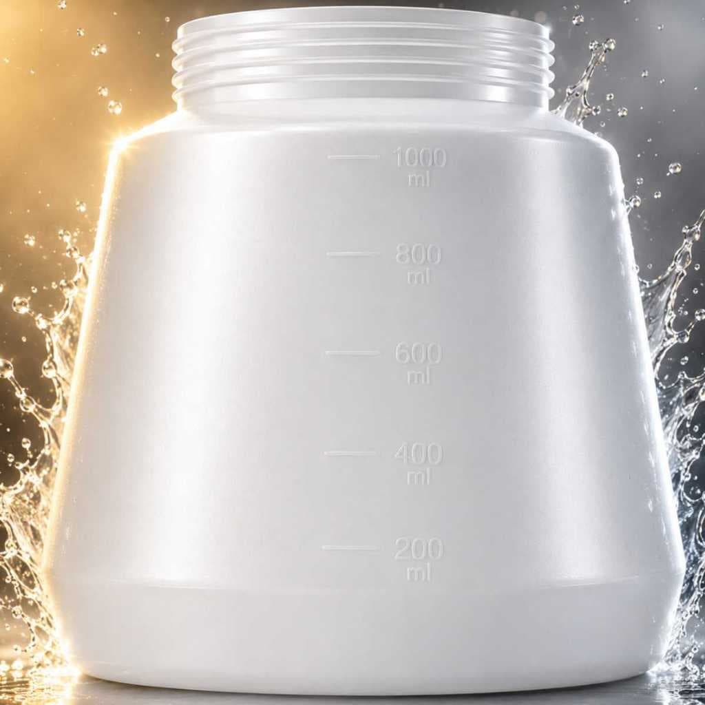 Copo Caneca Recipiente 1000ml Para Pistola De Pintura  Pulverizadora BOCAL 8,5 CM