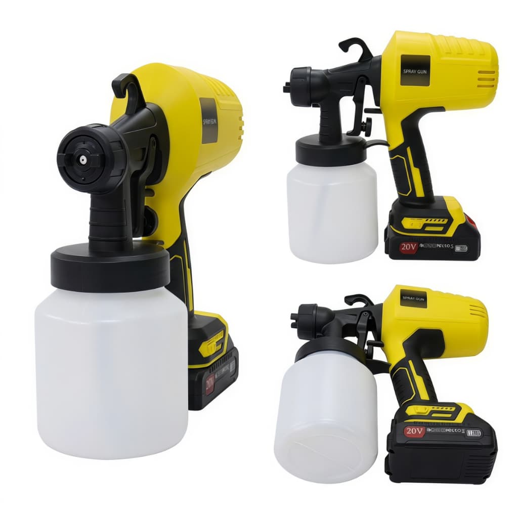 Pistola de Pintura Elétrica 110V – Pulverizador Profissional com Bico Ajustável para Tinta -J4