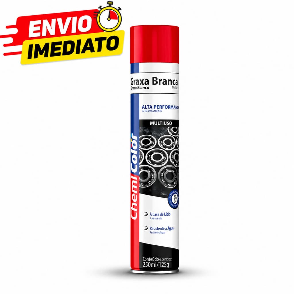 Graxa Spray Chemicolor 250ml Proteção Contra Ferrugem E Atrito