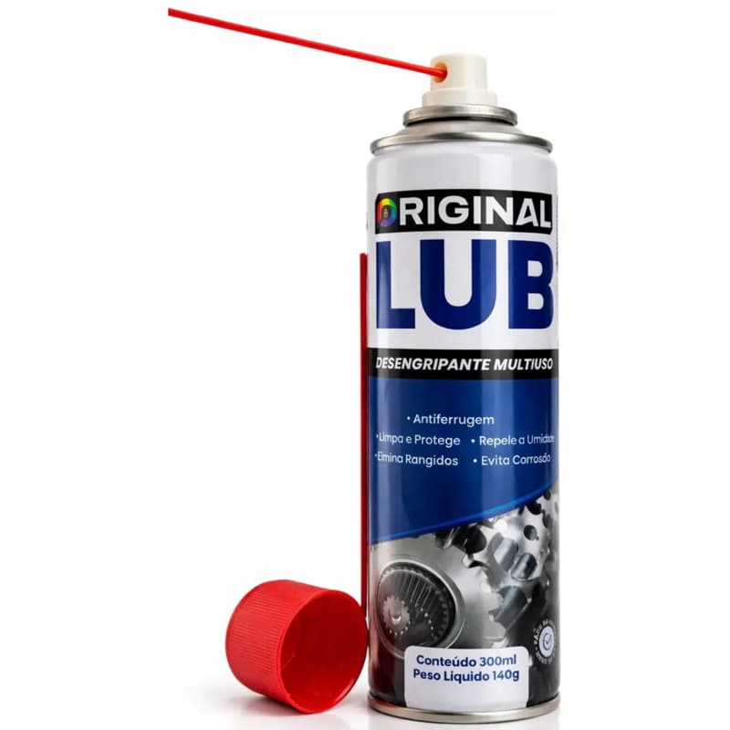 Desengripante Spray 300ml | Lubrificante Multiuso Antiferrugem