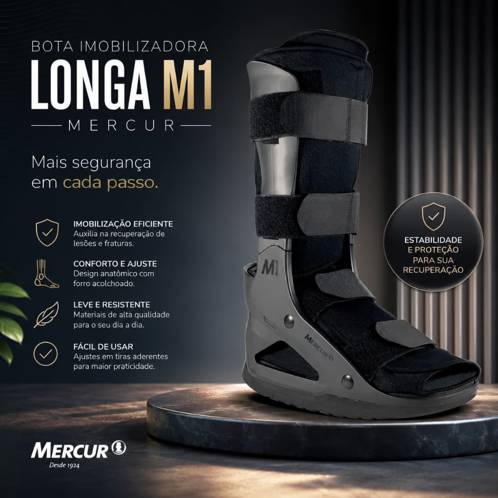 Bota Imobilizadora Longa M1 Mercur
