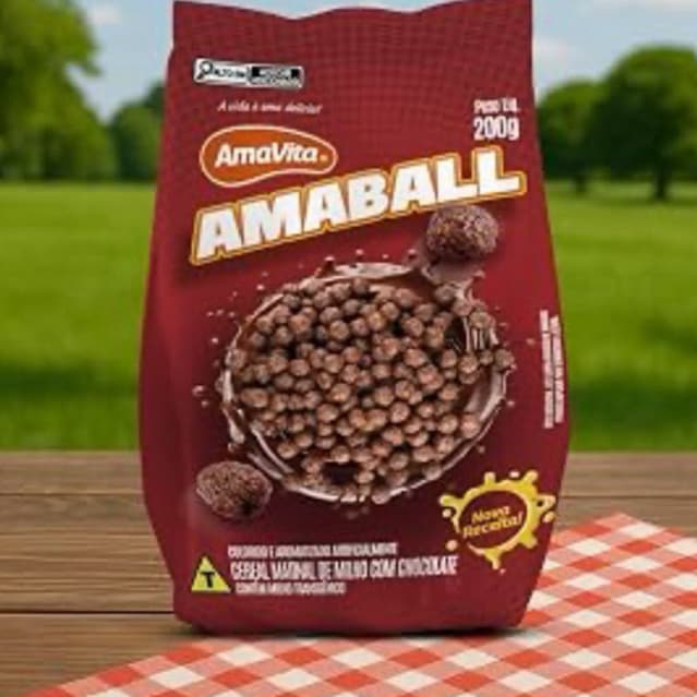 Cereal Matinal Amaball Amavita 200g - Chocolate Crocante sucrilhos