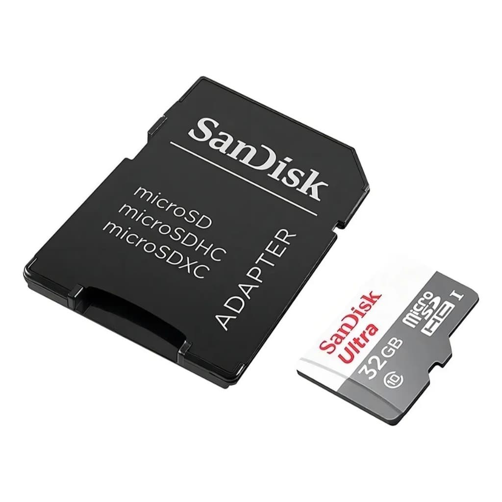 Cartão de memória SanDisk SDSQUNB-032G-GN3MA Ultra com adaptador SD 32GB 64gb