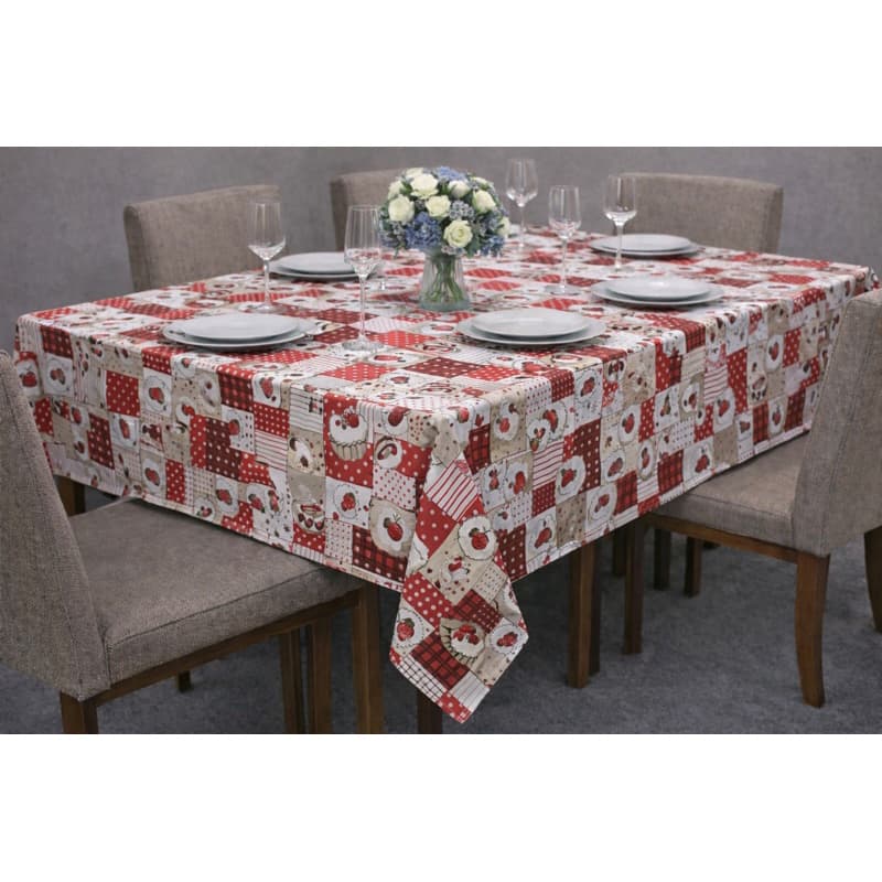Toalha De Mesa 8 Cadeira Para Cozinha 2,50 X 1,40
