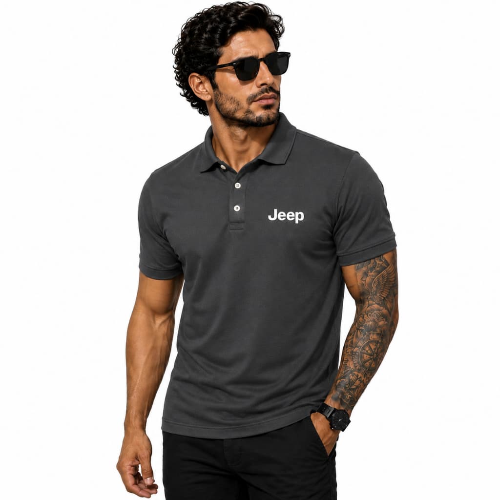 camisa polo jeep camiseta jeep piquet ref021