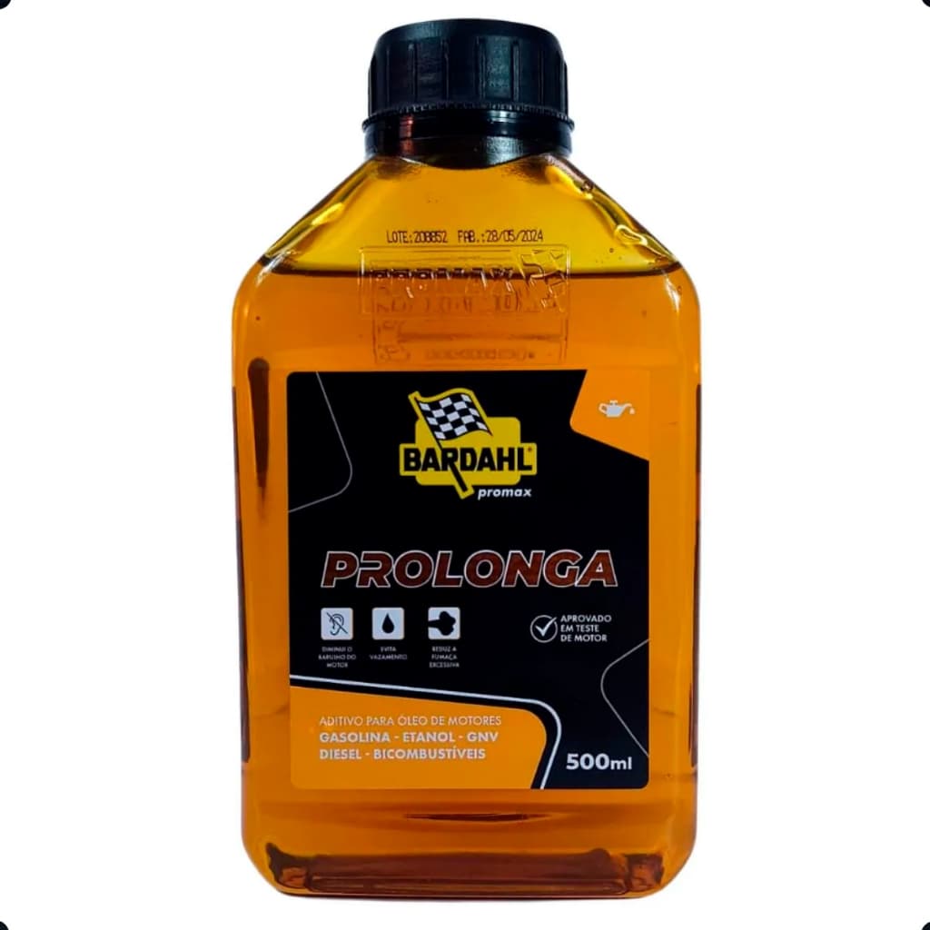 Aditivo para Óleo de Motor Prolonga Bardahl 500ml Carro/Caminhonete motor Cansado