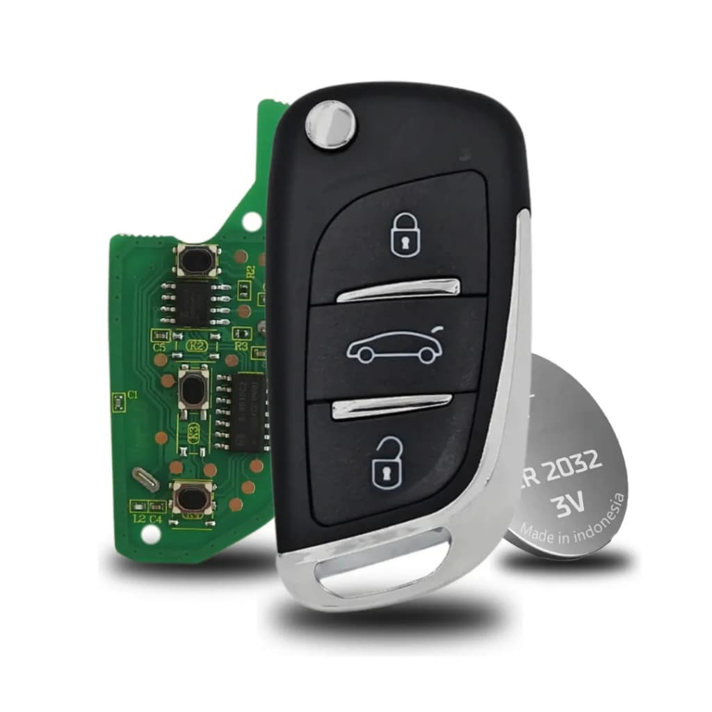 Chave canivete para alarme positron 3 botões - serve para todos alarme Positron
