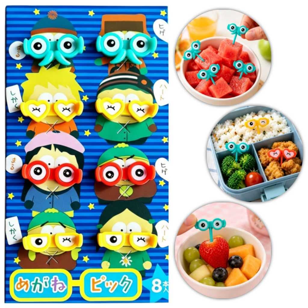 Mini Garfinhos Infantil Óculos Lancheira Introdução Alimentar