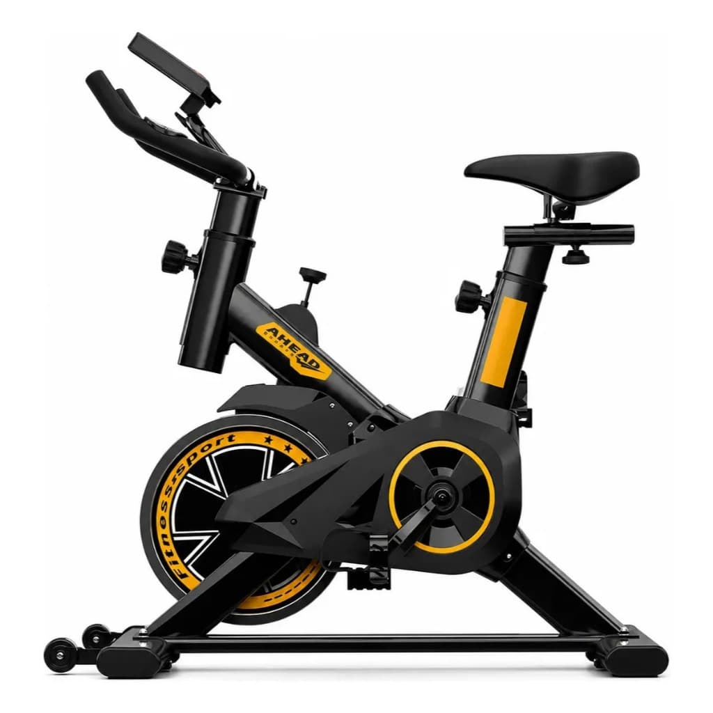 Bicicleta Spinning Ergométrica Para Exercícios Com Monitor Profissional