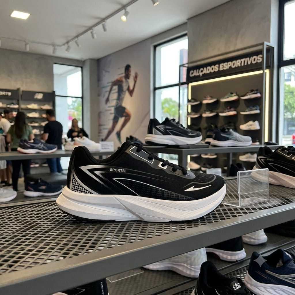 Tênis Masculino e Feminino Esportivo Para Caminhada e Academia Super leve