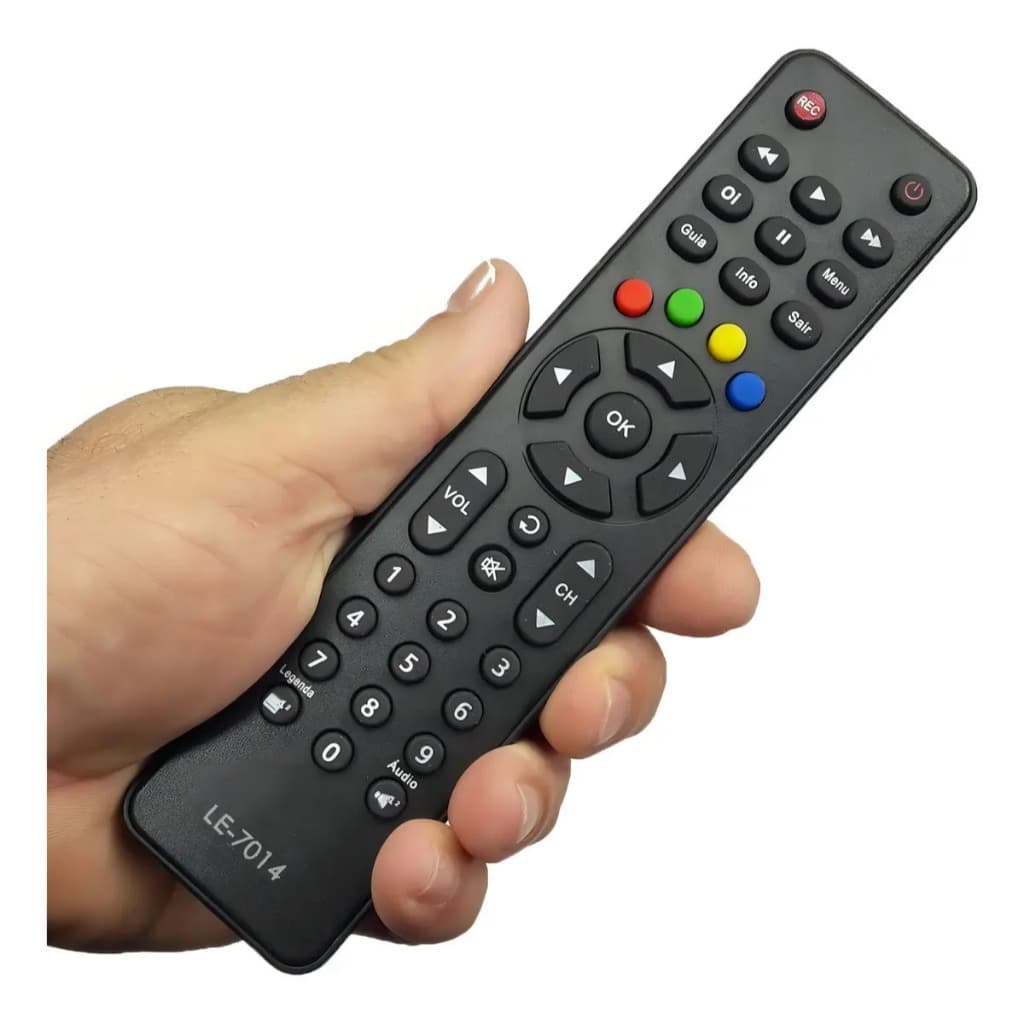 Controle Para Receptor Oi Tv Livre HD Ses6 Etrs35 Etrs37 Etrs38