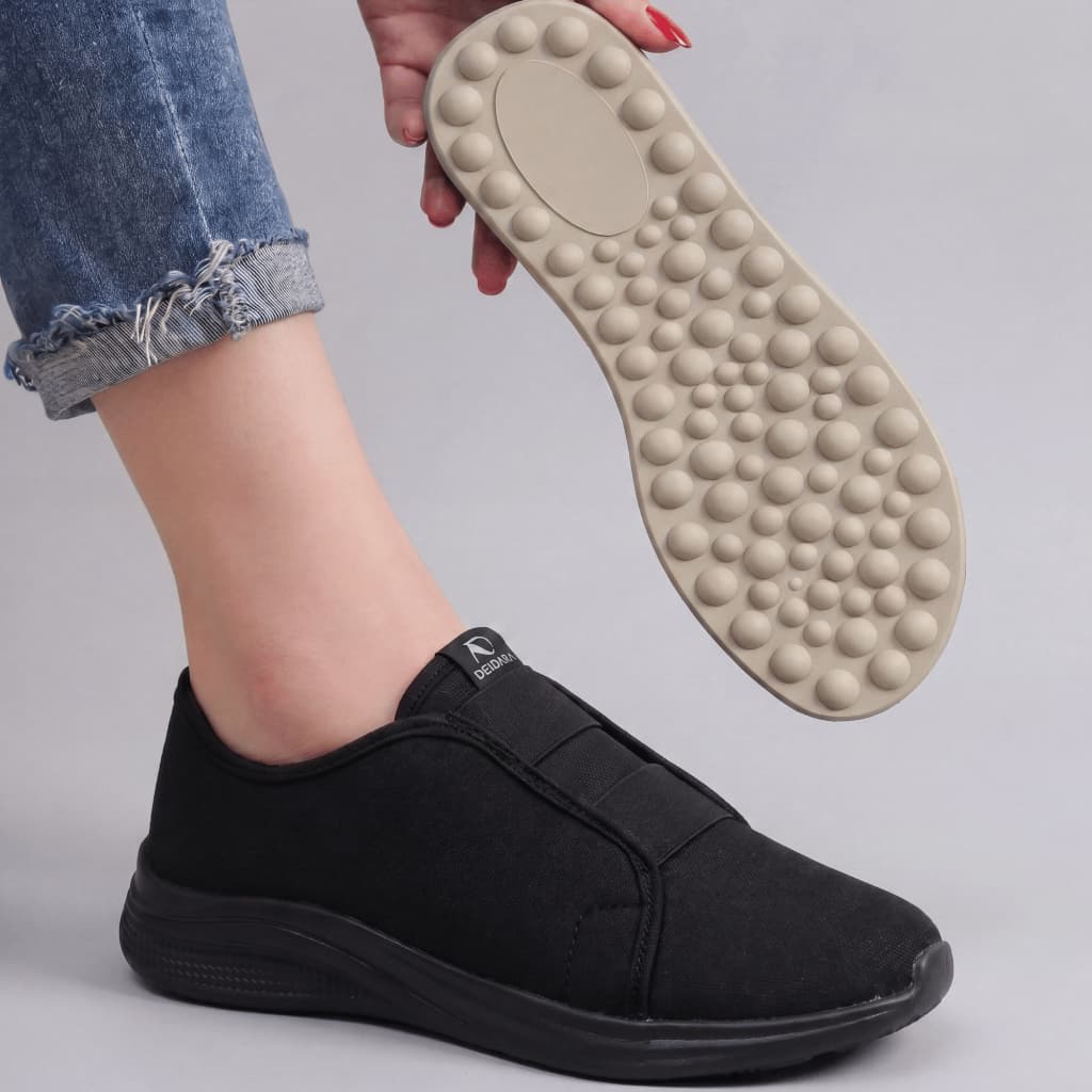 Tênis Feminino sapato Casual Calce Fácil femenino Ortopédico Sneaker Conforto Diário Leve
