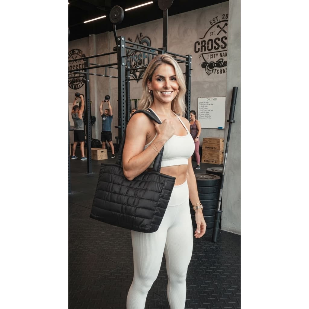 Bolsa Puffer Nuvem Feminina De Ombro Matelassê Acolchoada Espaçosa Academia Faculdade Trabalho Viagem Dia Dia Lançamento