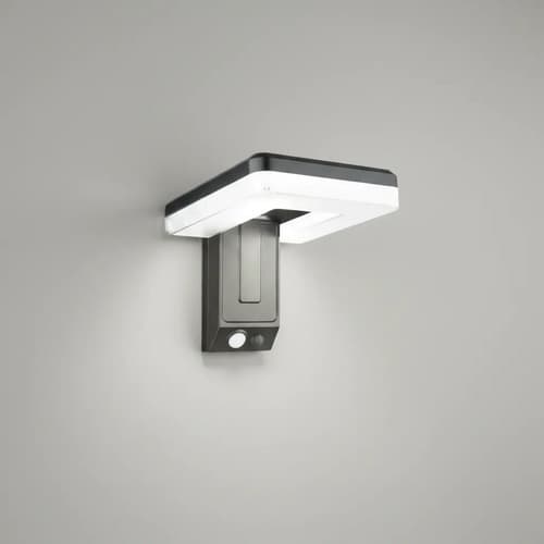 Lâmpada De Parede Solar Externa Para Jardim, Corredor, Detec
