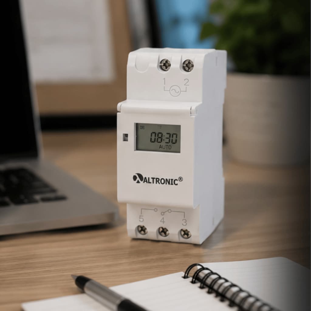 Timer Digital Altronic 40 Passos Controle Diário Semanal PDS-02 Kits Variados