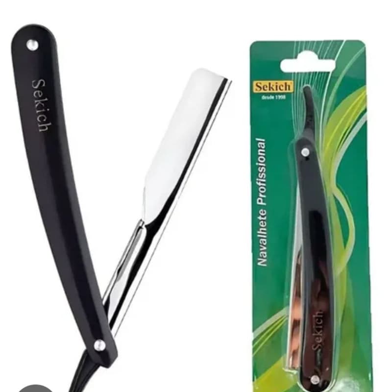 navalhete profissional, navalhete Sekich, navalha barbeiro, navalha para barba, navalhete inox, profissional de precisão