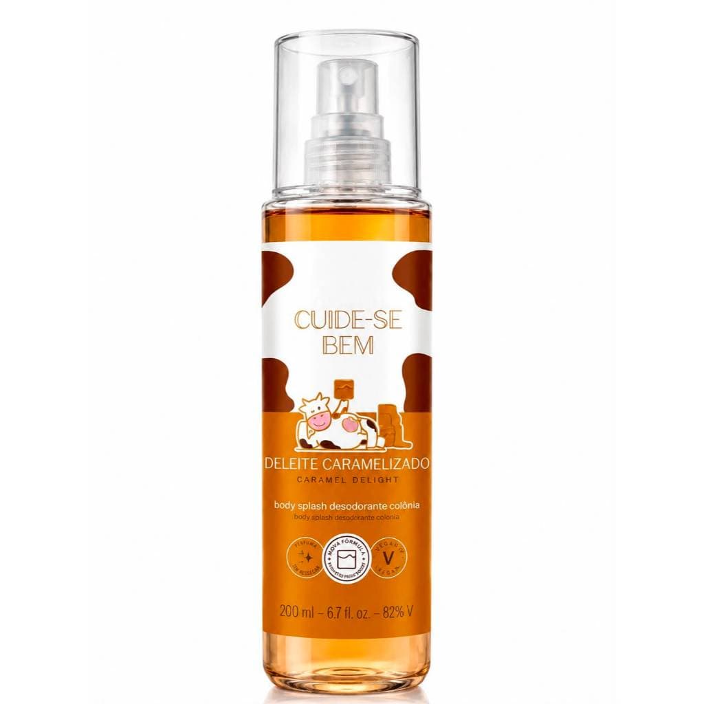 Body Splash Desodorante Colônia Cuide-se Bem Deleite Caramelizado 200ml