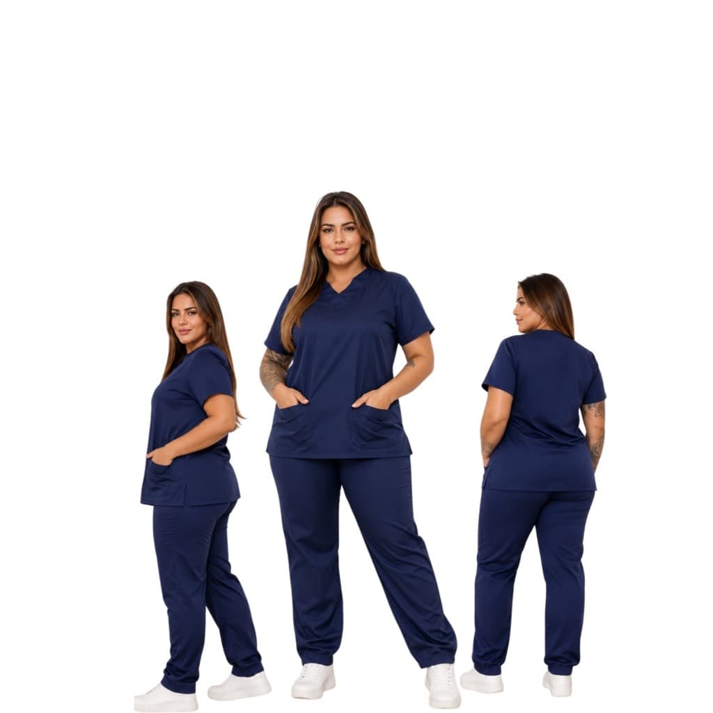 Conjunto scrub pijama cirúrgico Original seca rápido profissional da saúde unissex hospitalares 10