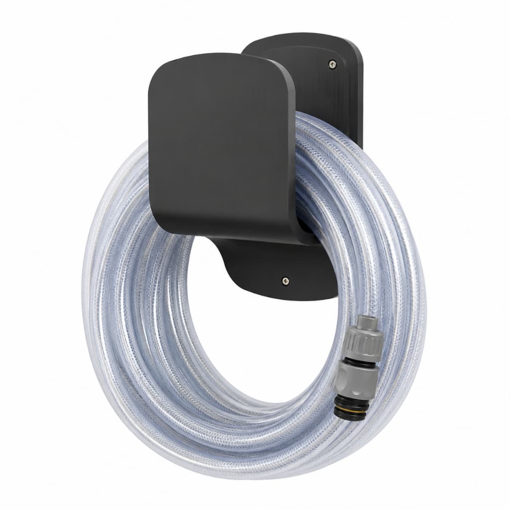 Suporte Organizador de Mangueira de Jardim Parede Porta Mangueira Resistente