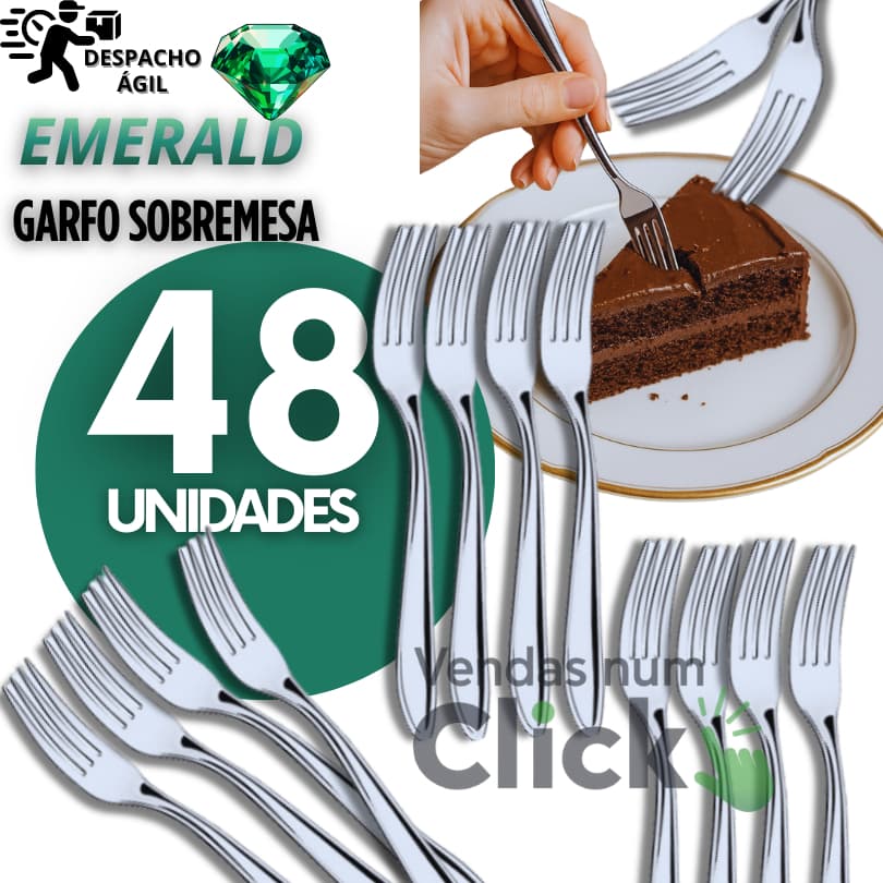 Unidades Garfo de Sobremesa Linha Inox Premium Qualidade Garantida Resistência