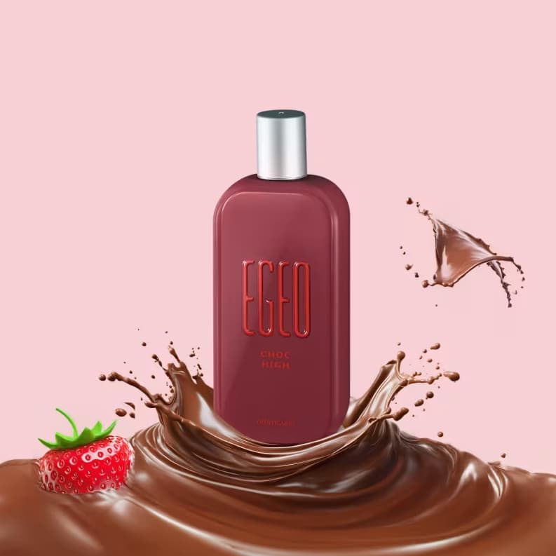 Desodorante Colônia Egeo High Choc 90ml - Doce e Divertida, Energia e Frescor Oriental Gourmand