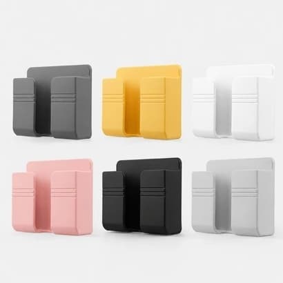 Suporte Multiuso De Parede Para Celular E Controle Remoto