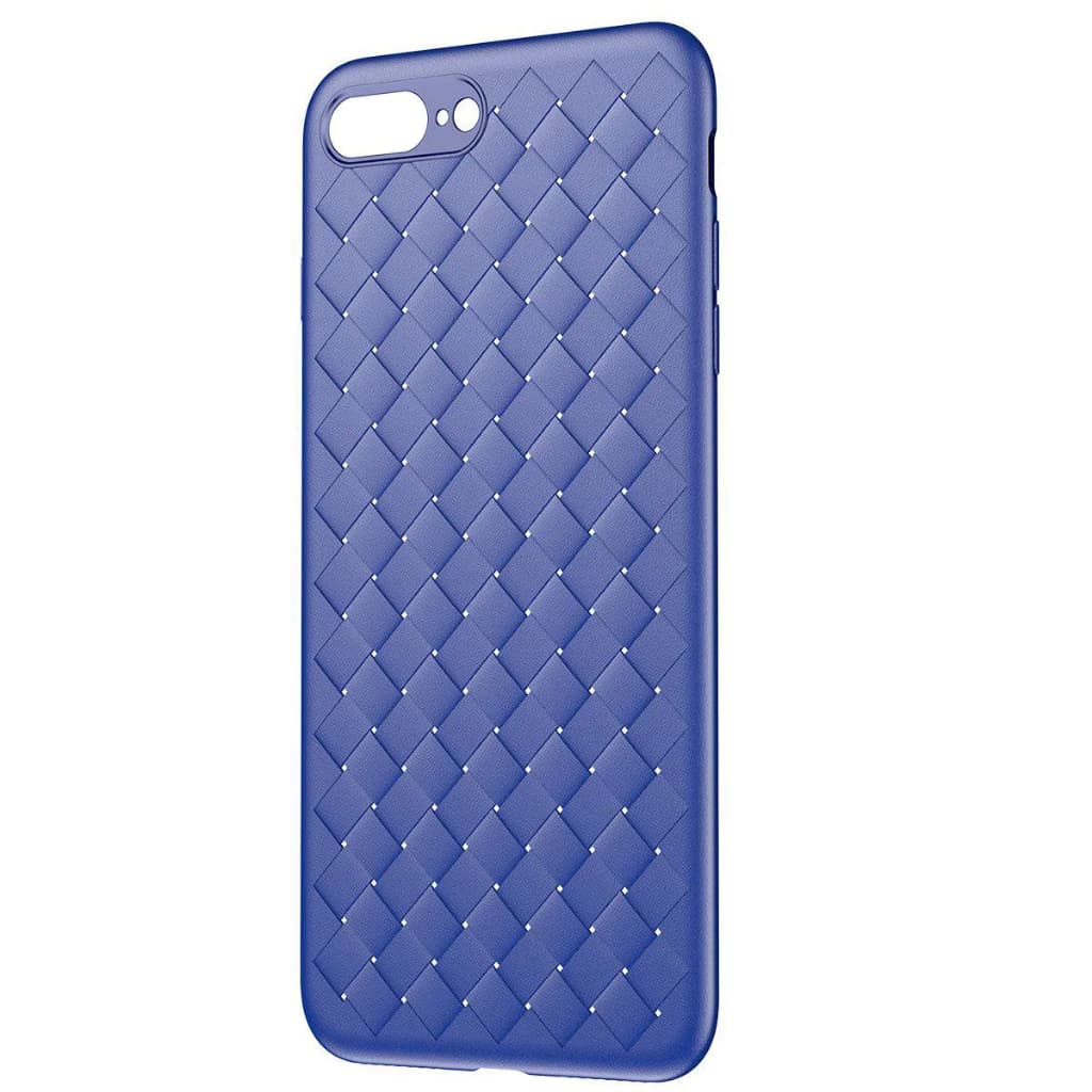 Capinha celular iPhone 7 Plus / 8 Plus Baseus Weaving Azul WIAPIPH8P-BV03