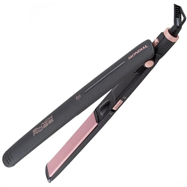 Chapinha Prancha Mondial Liso Intenso Menos Frizz Mais Brilho Tourmaline Íon Efeito Profissional Progressiva Cerâmica