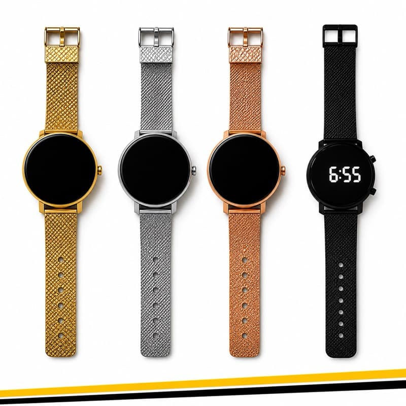 Relógio Smartwatch digital minimalista e moderno
