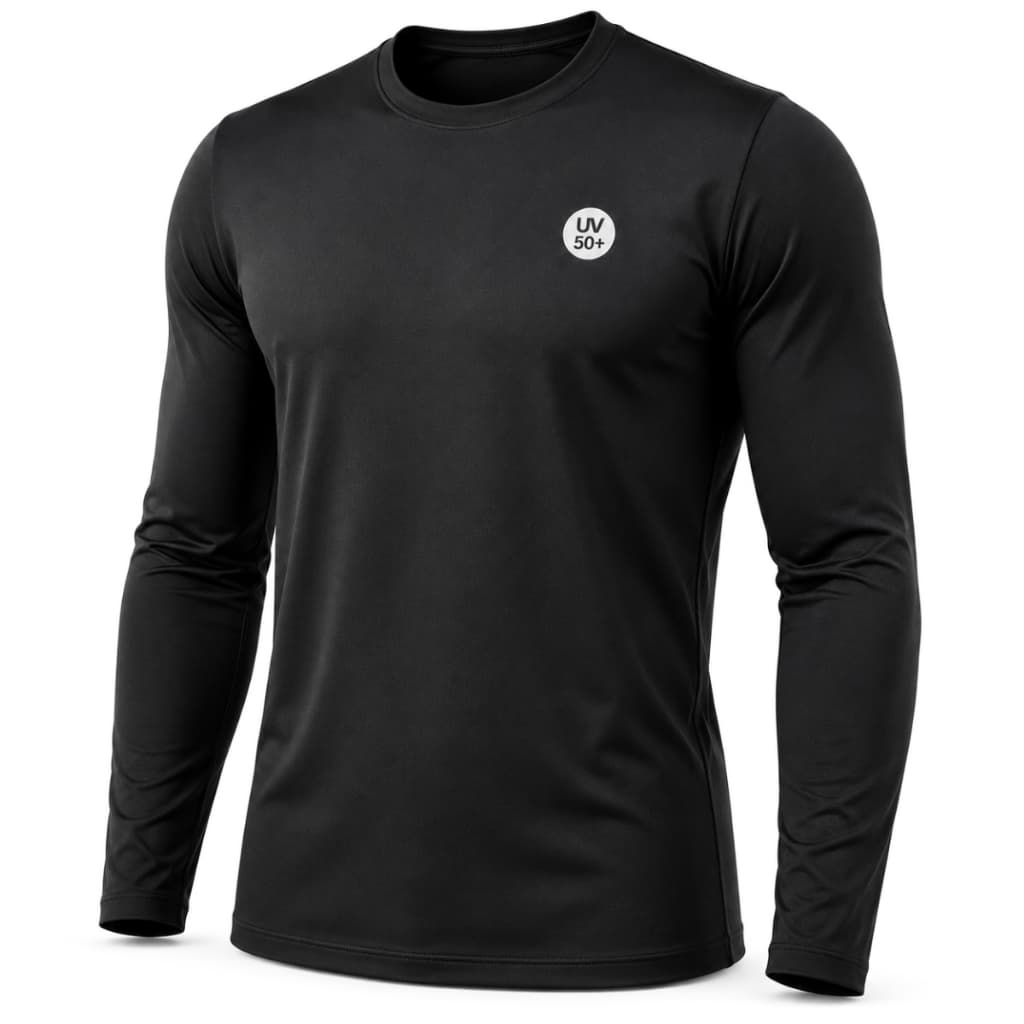 Camiseta Masculina Uv50+ Térmica Camisa Masculina Dry Fit Segunda Pele Praia Verão Proteção Solar