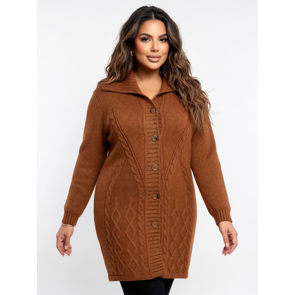 Casaco Sobretudo Feminino Lã Inverno Casaquinho Tricot
