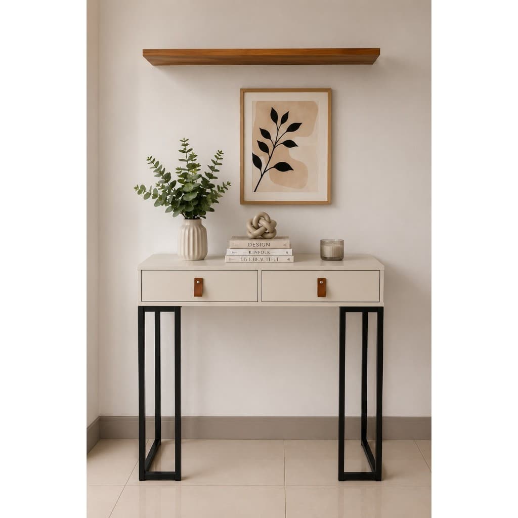 Aparador Buffet Premium MDF Gaveta Corrediça Telescópica Pés Ferro