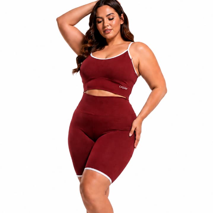 Conjunto Fitness Feminino Conjunto Academia Tamanho G Conjunto Esportivo Feminino Musculação Caminhada REF1214 Plus Size