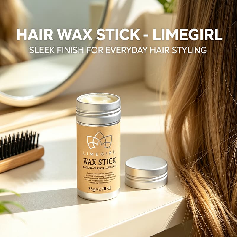 Bastão De CERA Para Cabelo STICK Portátil Profissional Perfeito Linha De Liso Não Frizado Controle De Borda 75G