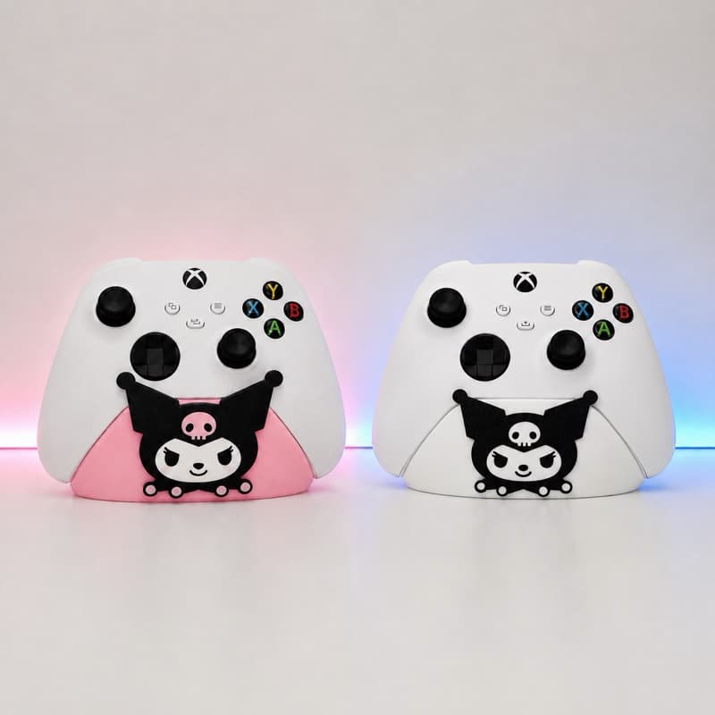 Suporte de Controle Kuromi Gamer Xbox– Organizador 3D