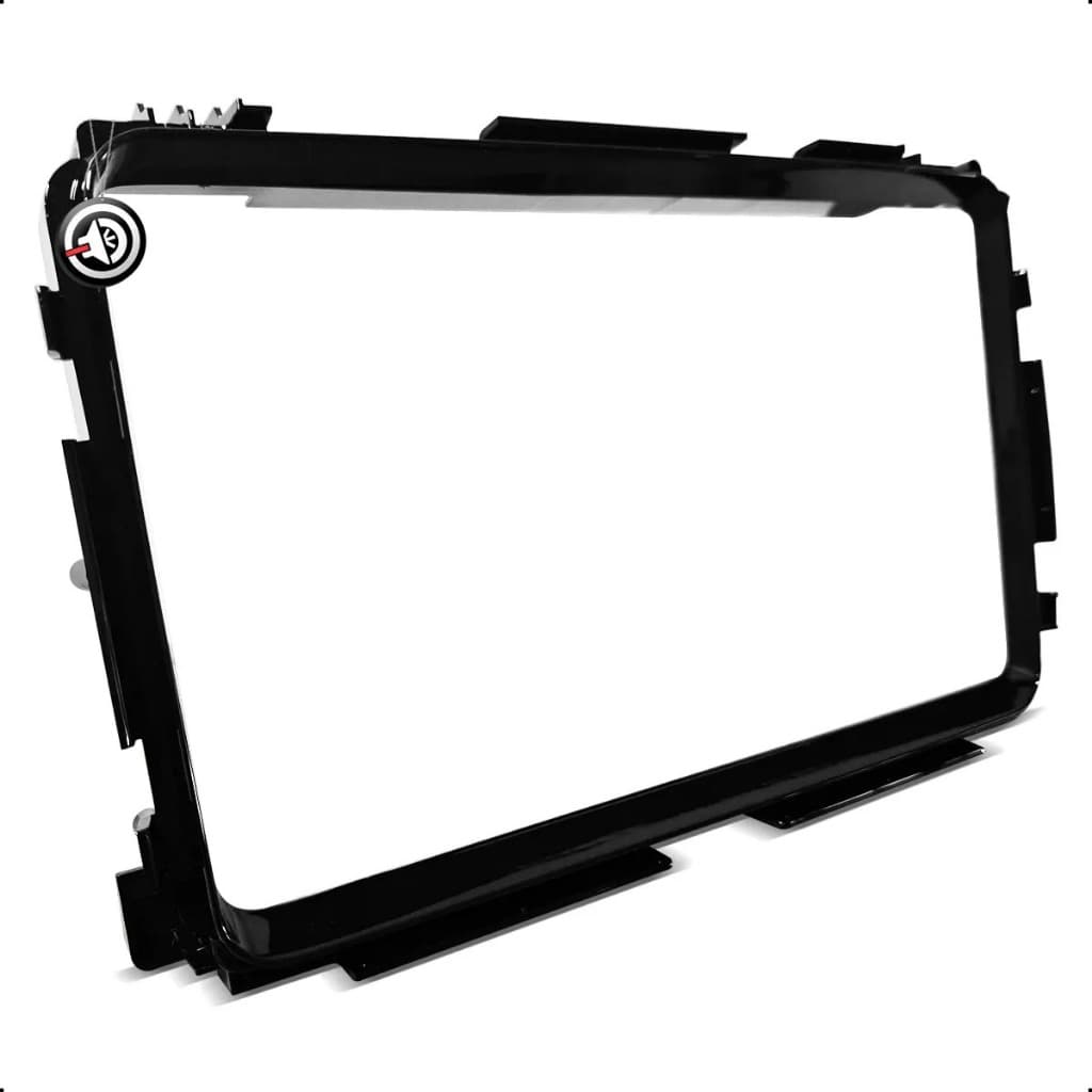 Moldura para Painel Midia 9 Polegadas 2 Din Contra Frente Honda HRV 2015 a 2021
