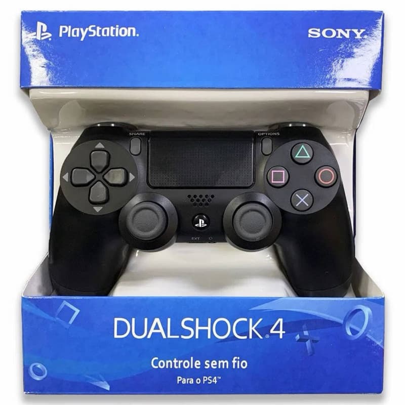 Controle PS4 Dualshock 4 Sem Fio- Preto