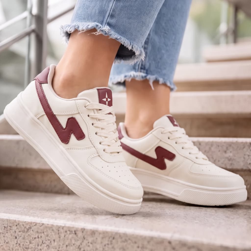 Tênis Feminino Plataforma Casual Sola Alta Promoção