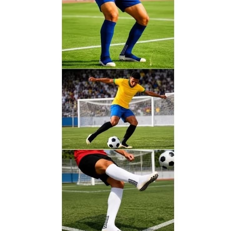 Meião Esportivo com Grip Antiderrapante para Futebol – Conforto e Segurança