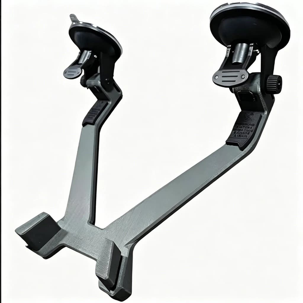 Suporte para Starlink Mini Veicular com 2 Ventosas Fixação Forte para Carro Motorhome Camping